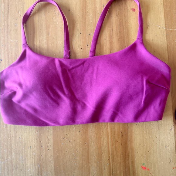 lululemon athletica Other - Lululemon Wunder Train pink/Magenta Sports Bra size 8 C-D cup new without tags